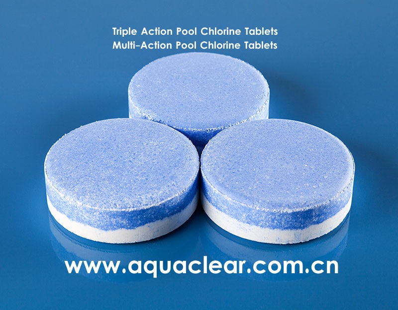 Triple Action Pool Chlorine Tablets Multi-Action Pool Chlorine Tablets-www.aquaclear.com.cn.jpg