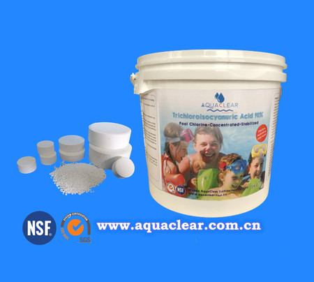 Trichloroisocyanuric Acid (TCCA) Trichlor 90% Powder,Granular,Chlorine Tablets