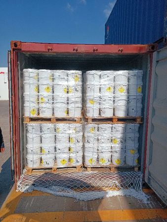 Shippment of Calcium Hypochlorite in 10kg drum by Refeer container to Sydney, Australia in 2021