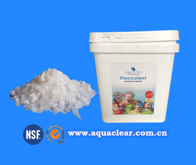 Sulfato de aluminio (alumbre) Floculante CAS 10043-01-3 Al2(SO4)3