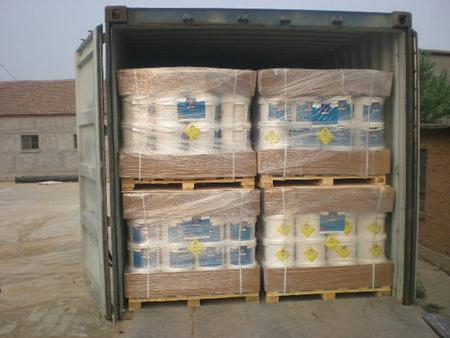 Shippment of TCCA in 25kg drum to Dubai UAE in 2012