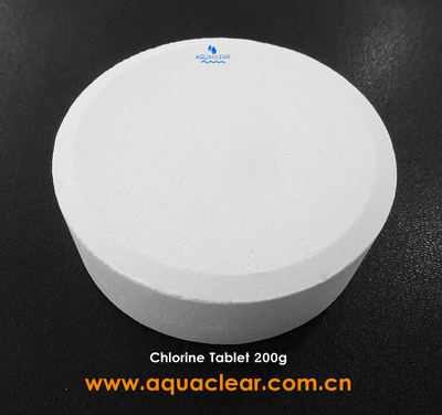 Largest China Factory Manufacturer of water treatment Stabilised Chlorine Tablet TCCA Trichlor 90%