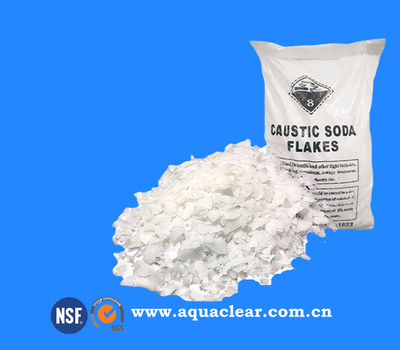 Caustic Soda Flakes / Pearls / Solid 99% NaOH Sodium hydroxide