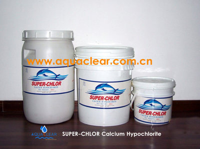SUPER-CHLOR Calcium Hypochlorite Cal Hypo Chlorine Cloro Pool Shock 65% 70% Manufacturer